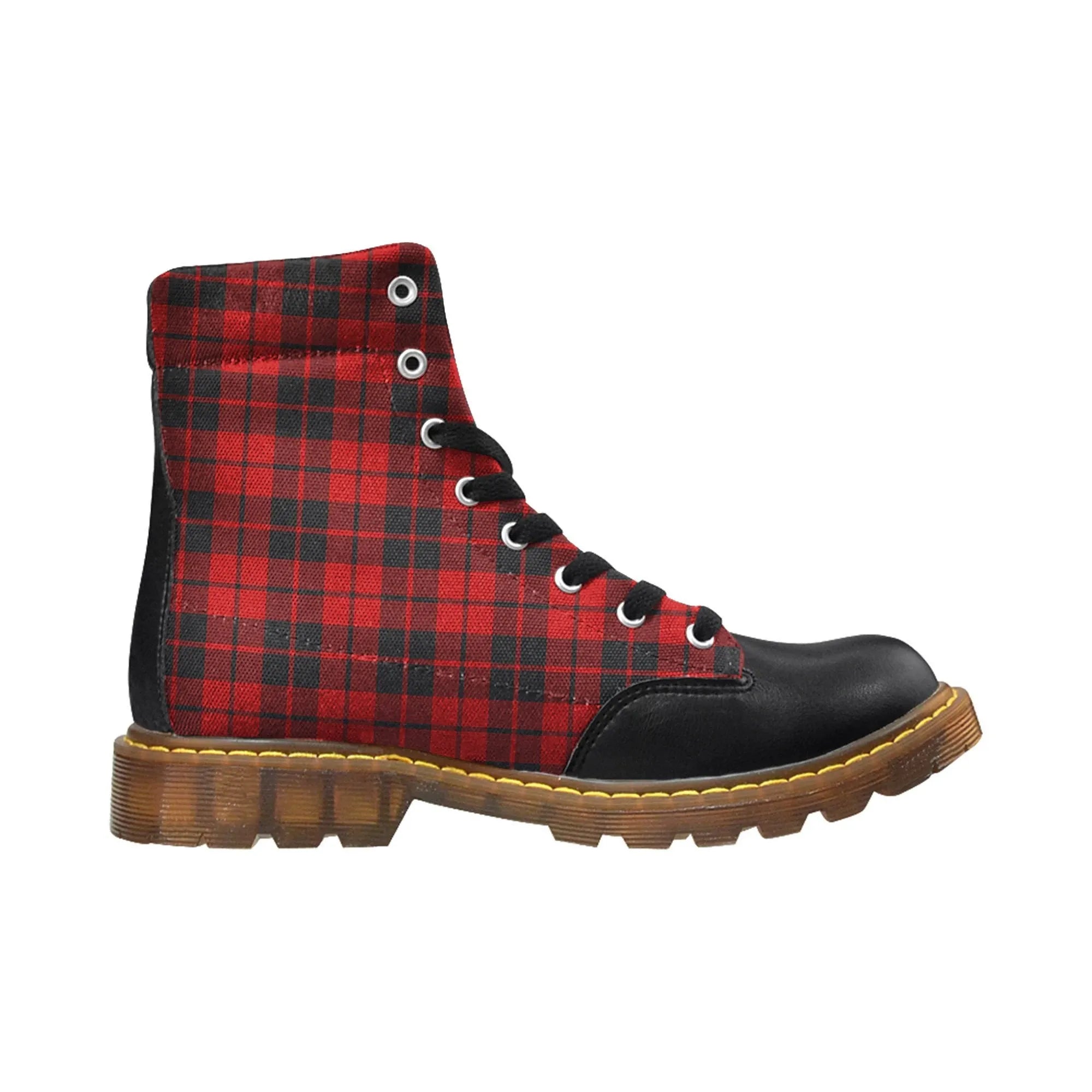 Ettrick District Tartan Plaid Apache Boots