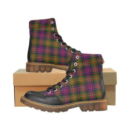 Carnegie Modern Tartan Plaid Apache Boots