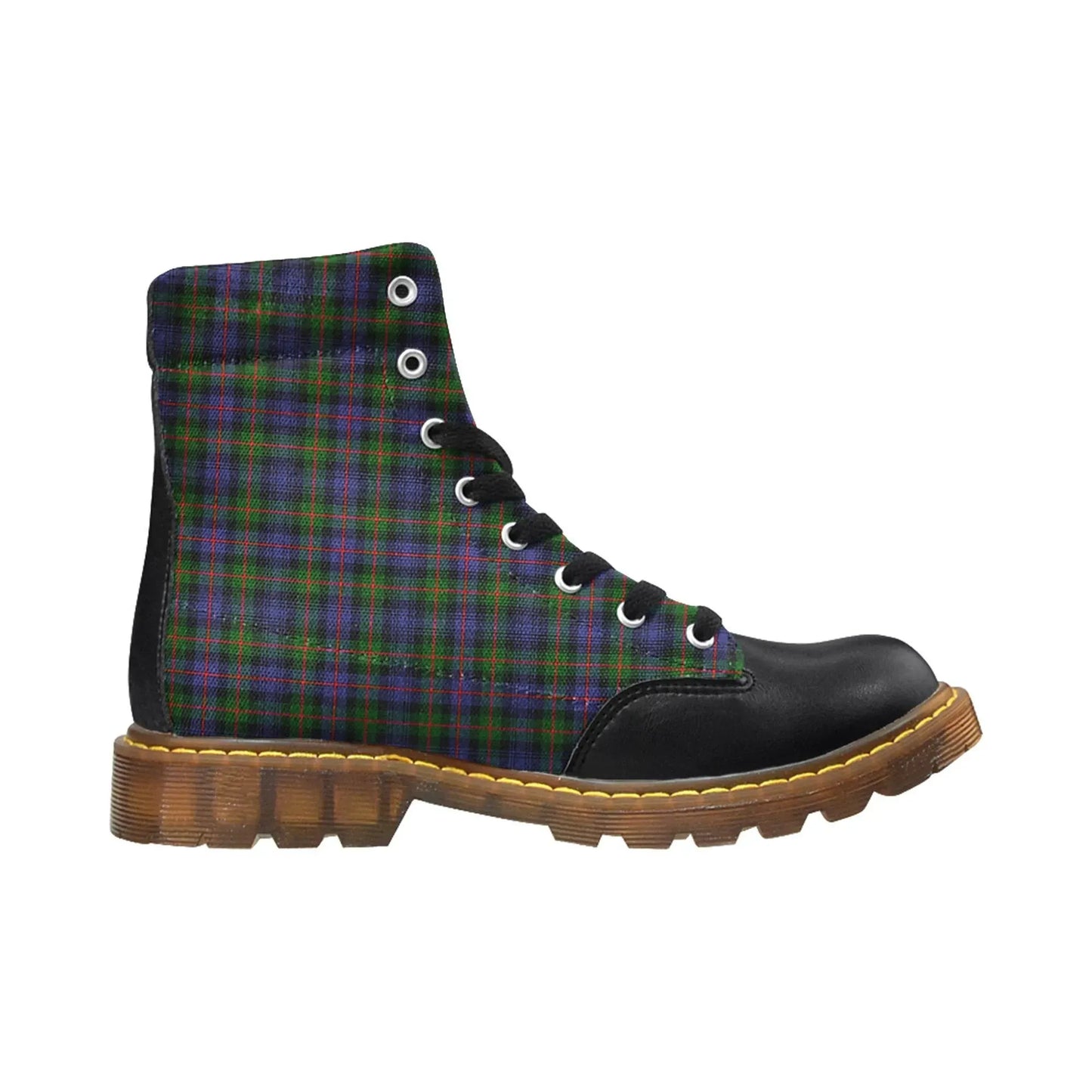 Murray Of Atholl Modern Tartan Plaid Apache Boots