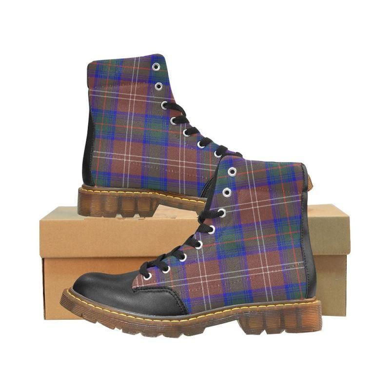 Chisholm Hunting Modern Tartan Plaid Apache Boots