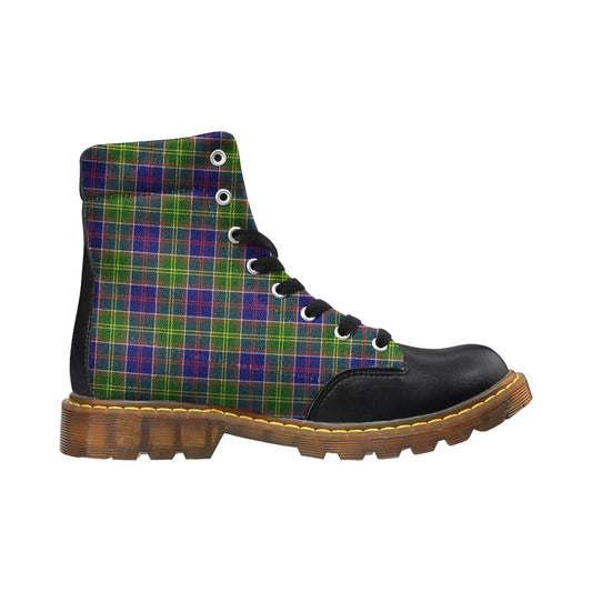 Ayrshire District Tartan Plaid Apache Boots