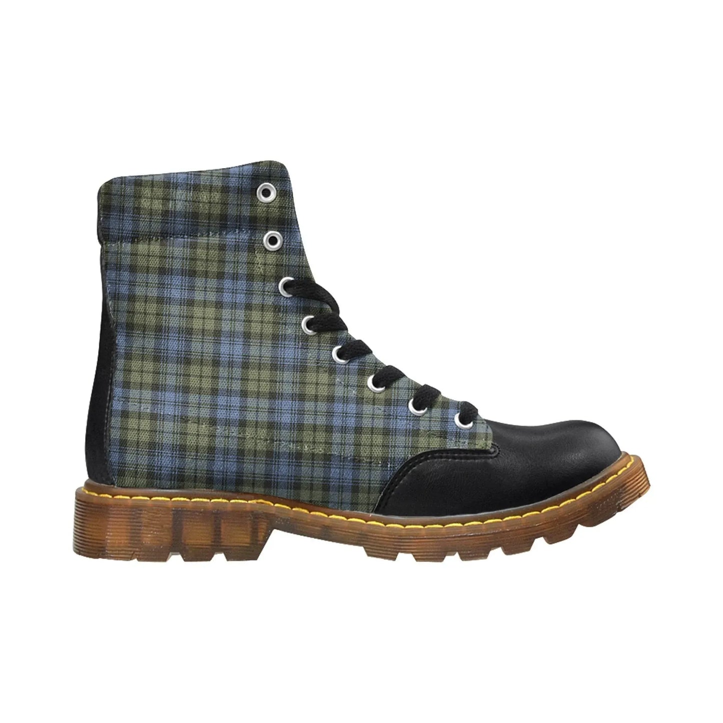 Campbell Faded Tartan Plaid Apache Boots