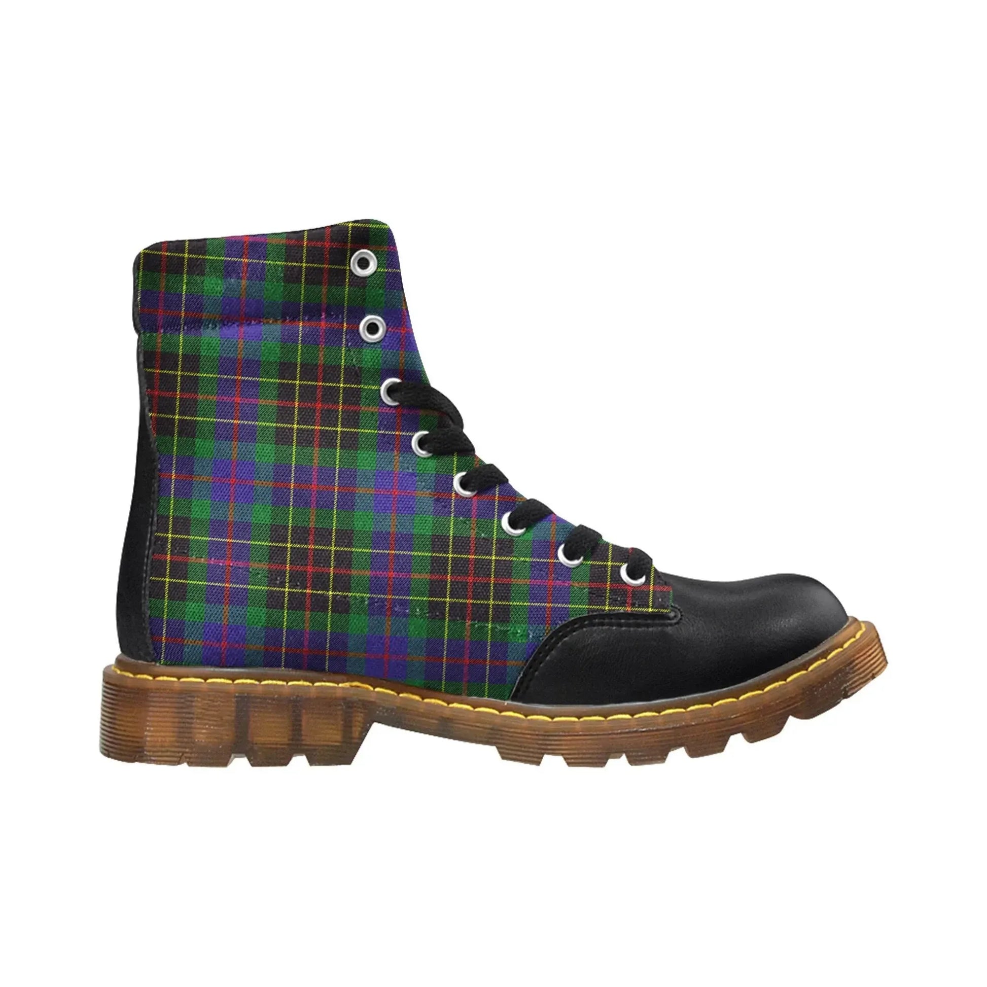 Brodie Hunting Modern Tartan Plaid Apache Boots