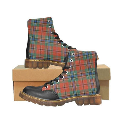 Maclean Of Duart Ancient Tartan Plaid Apache Boots