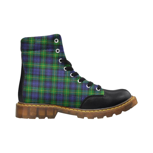 Gordon Modern Tartan Plaid Apache Boots