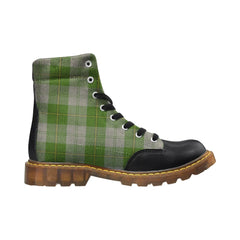 Cunningham Dress Green Dancers Tartan Plaid Apache Boots