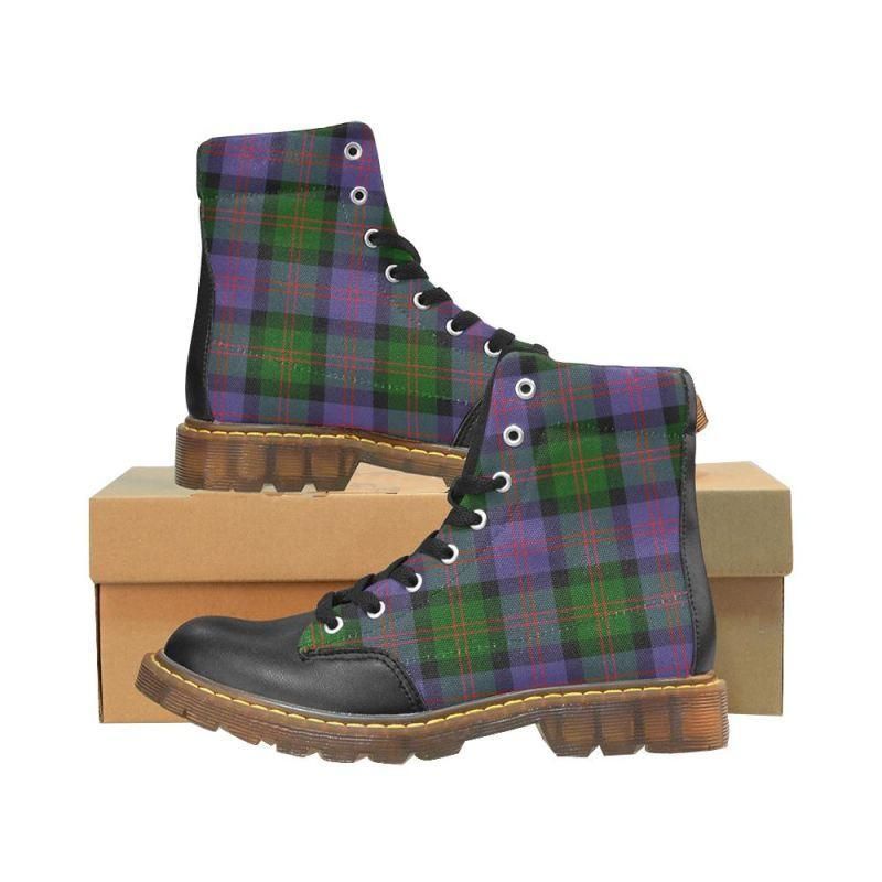 Blair Modern Tartan Plaid Apache Boots