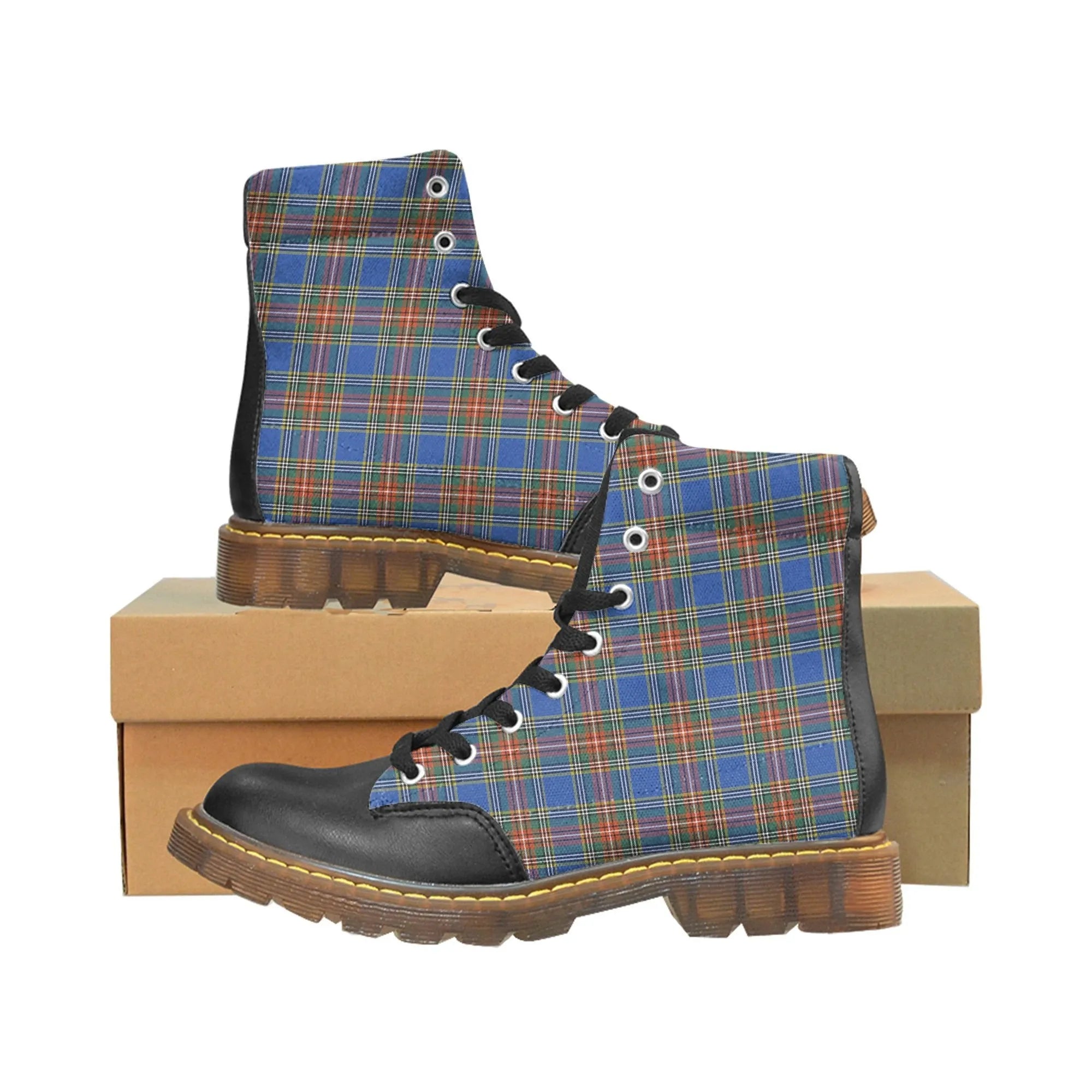 Macbeth Ancient Tartan Plaid Apache Boots