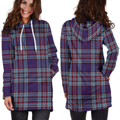 RCAF Tartan Plaid Hoodie Dress