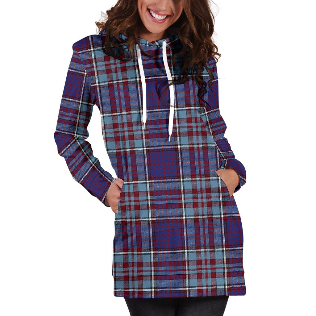 RCAF Tartan Plaid Hoodie Dress