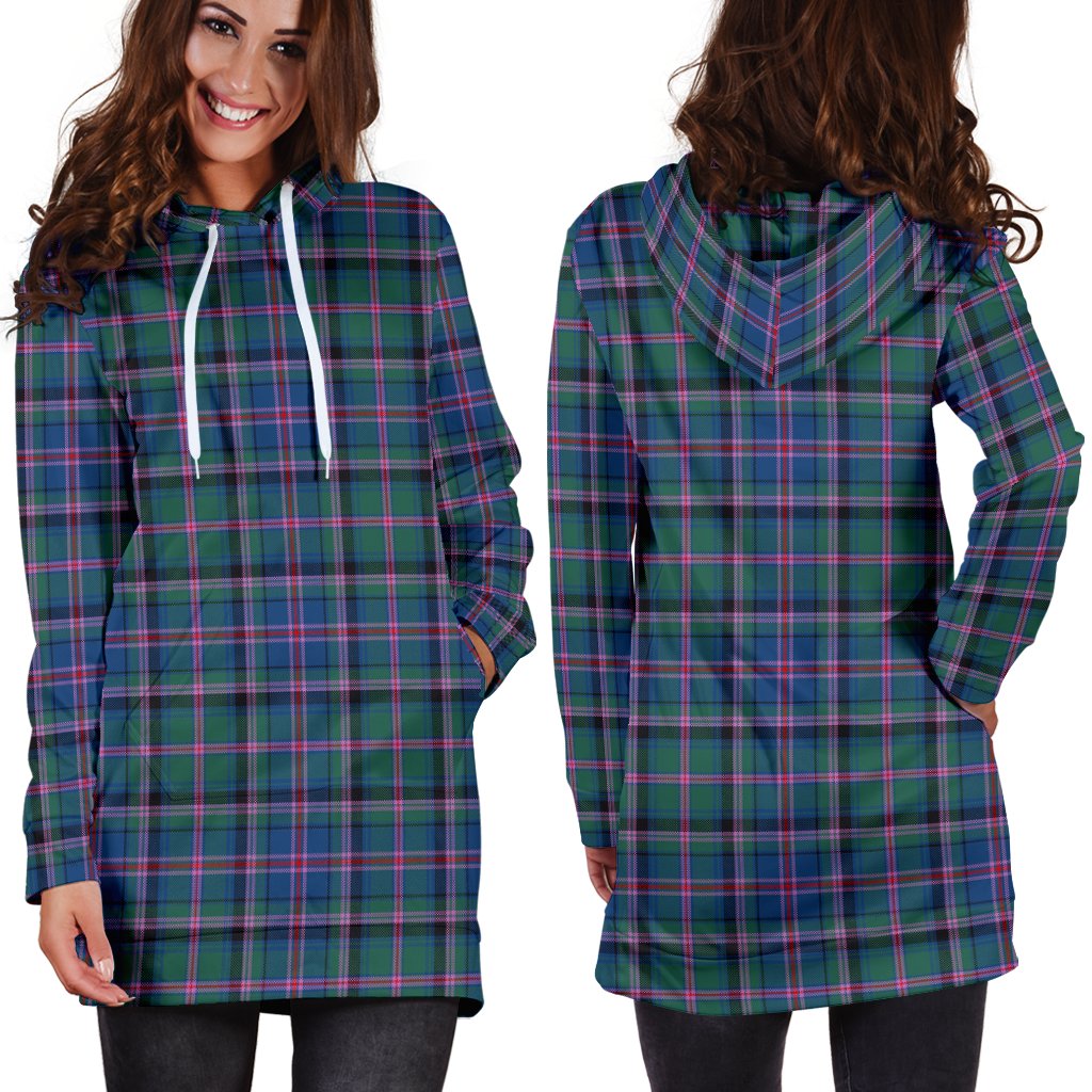 Cooper Ancient Tartan Plaid Hoodie Dress