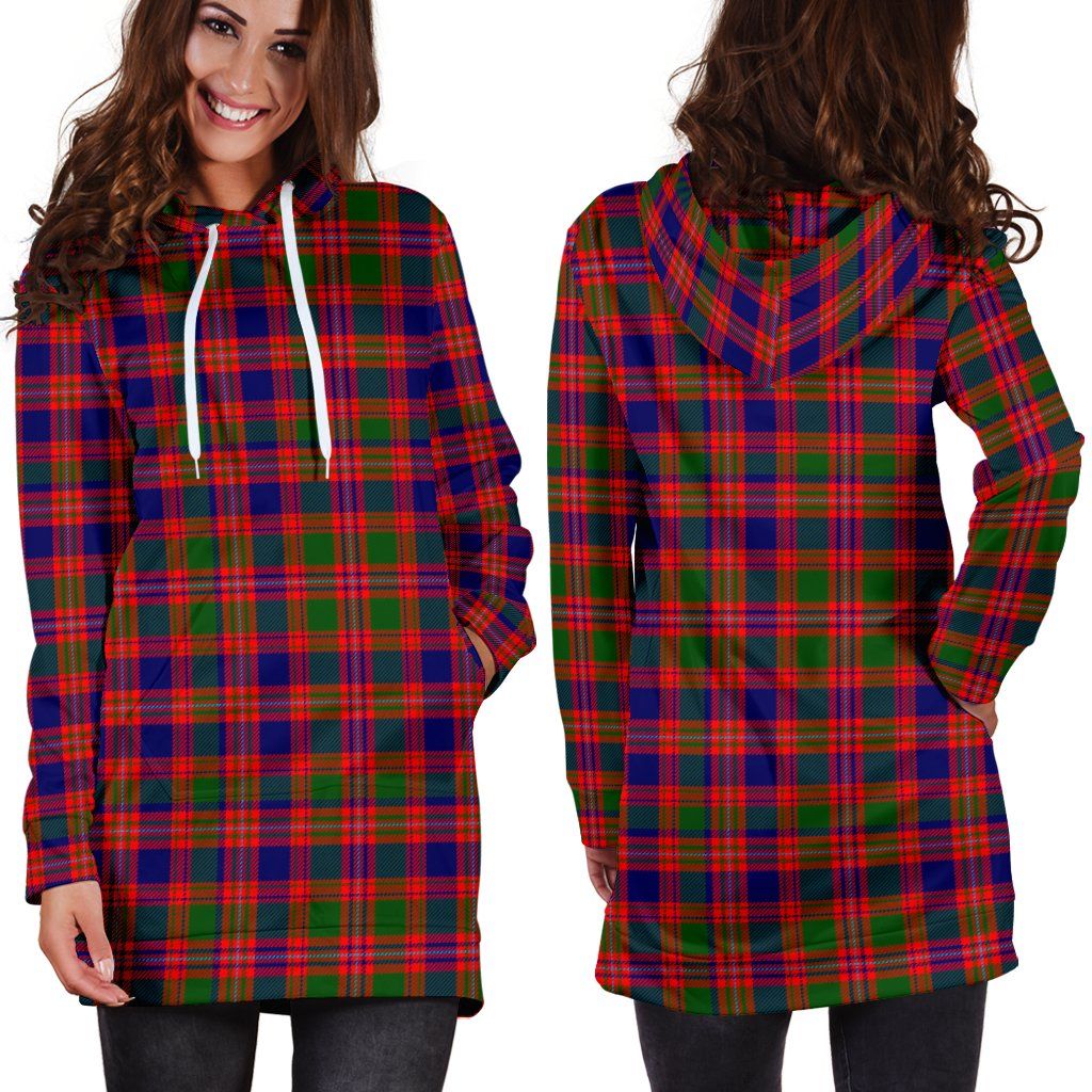 MacIntyre Modern Tartan Plaid Hoodie Dress