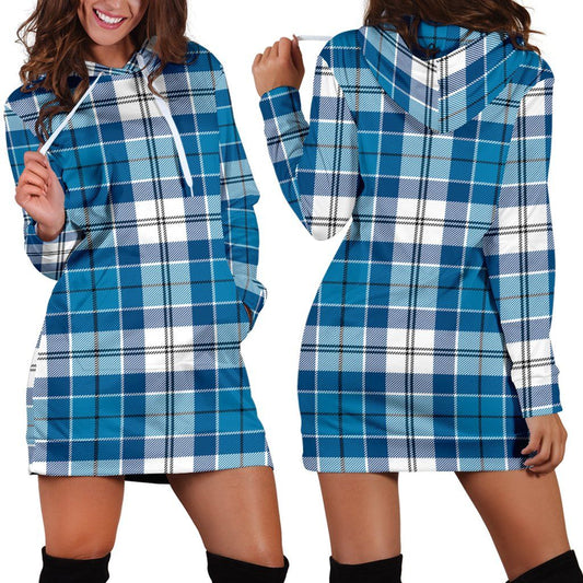 Roberton Tartan Plaid Hoodie Dress