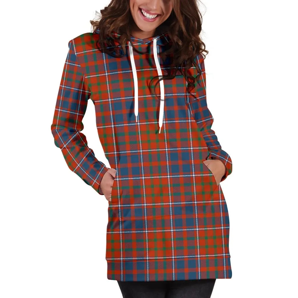 Cameron of Lochiel Ancient Tartan Plaid Hoodie Dress