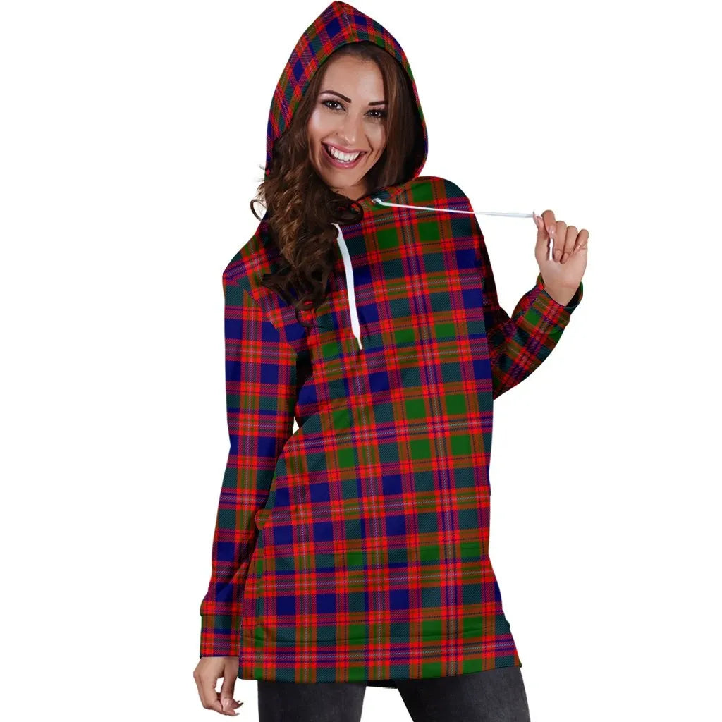 MacIntyre Modern Tartan Plaid Hoodie Dress