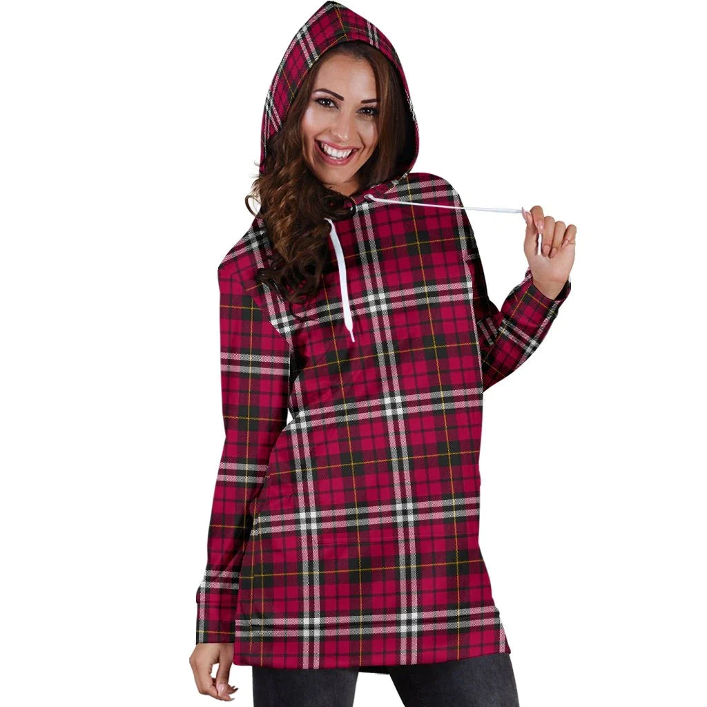 Little Tartan Plaid Hoodie Dress