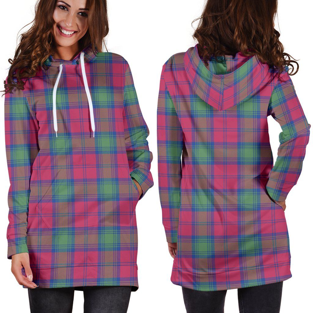 Lindsay Ancient Tartan Plaid Hoodie Dress