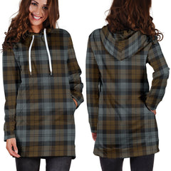 BlackWatch Weathered Tartan Plaid Hoodie Dress
