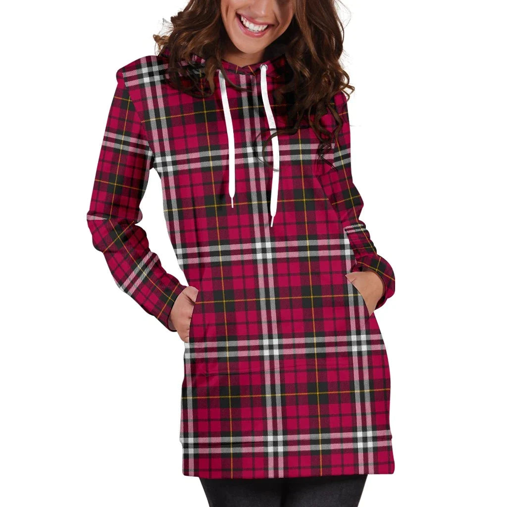 Little Tartan Plaid Hoodie Dress