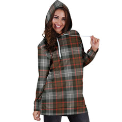 MacRae Hunting Weathered Tartan Plaid Hoodie Dress