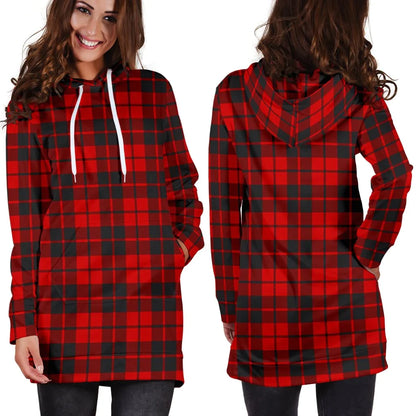 Ettrick District Tartan Plaid Hoodie Dress