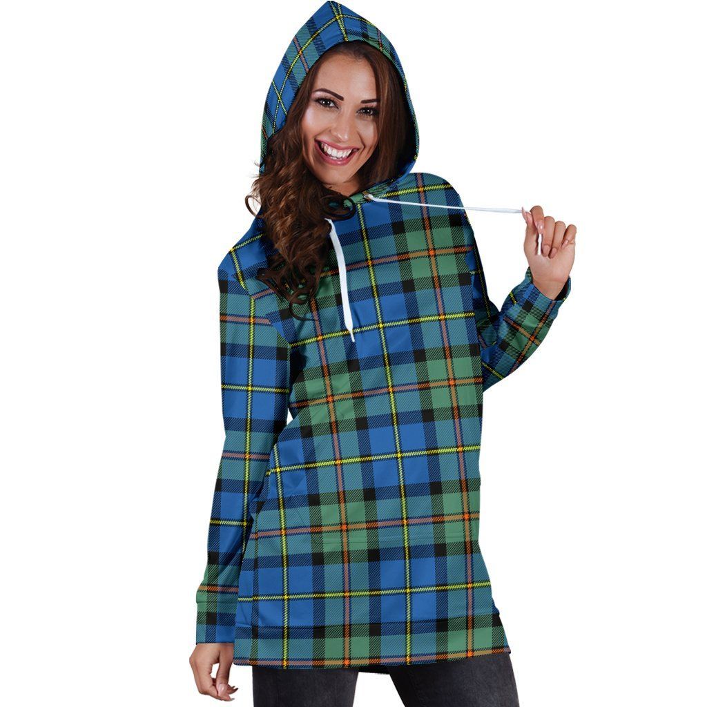 MacLeod of Harris Ancient Tartan Plaid Hoodie Dress