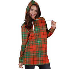 MacAulay Ancient Tartan Plaid Hoodie Dress