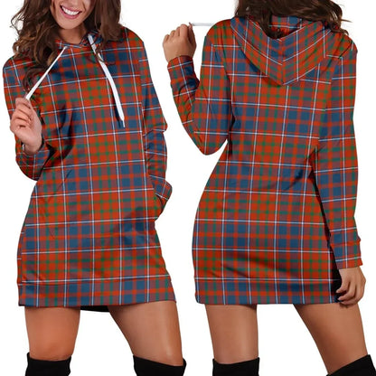 Cameron of Lochiel Ancient Tartan Plaid Hoodie Dress