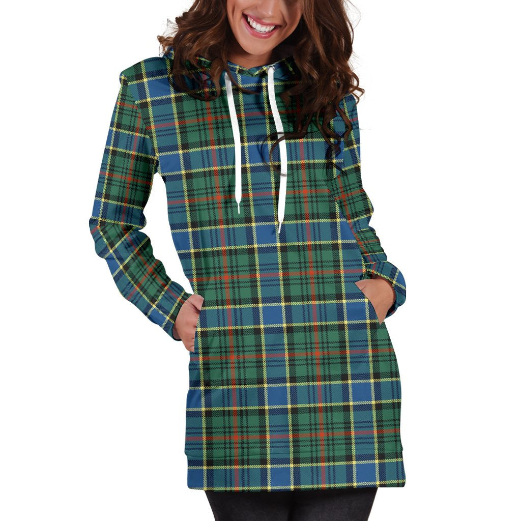 Ogilvie Hunting Ancient Tartan Plaid Hoodie Dress