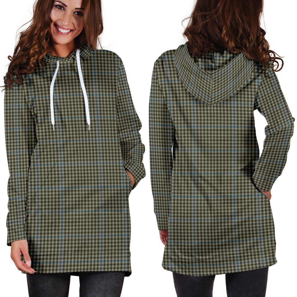 Haig Check Tartan Plaid Hoodie Dress