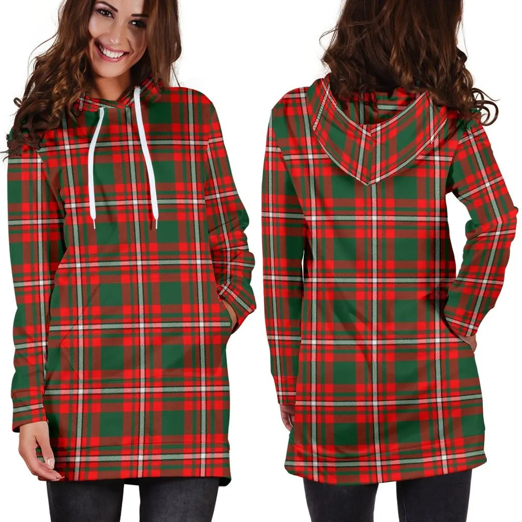 Princess Margaret Tartan Plaid Hoodie Dress