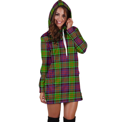 MacDonald of Clanranald Tartan Plaid Hoodie Dress