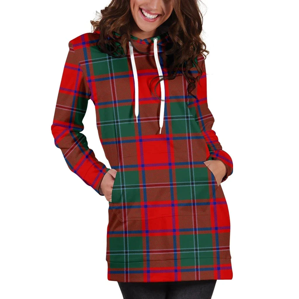 MacPhail Clan Tartan Plaid Hoodie Dress