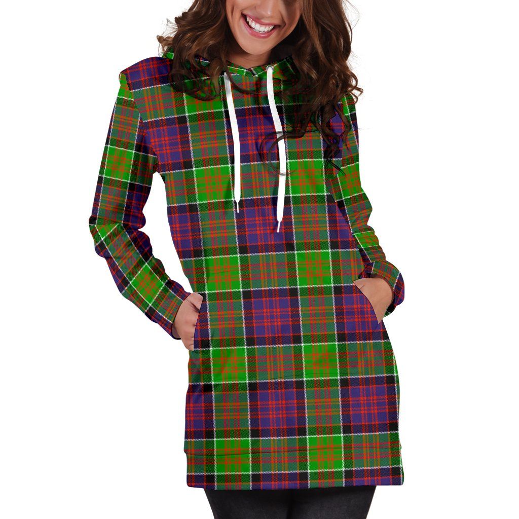 MacDonald of Clanranald Tartan Plaid Hoodie Dress