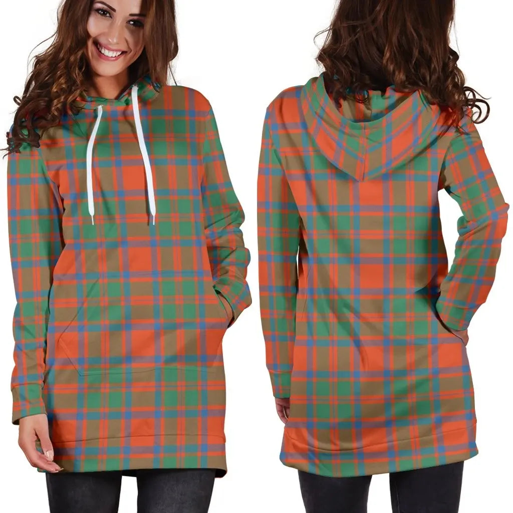 MacKintosh Ancient Tartan Plaid Hoodie Dress