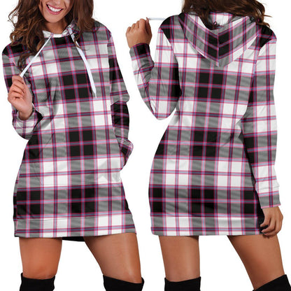 MacPherson Hunting Modern Tartan Plaid Hoodie Dress