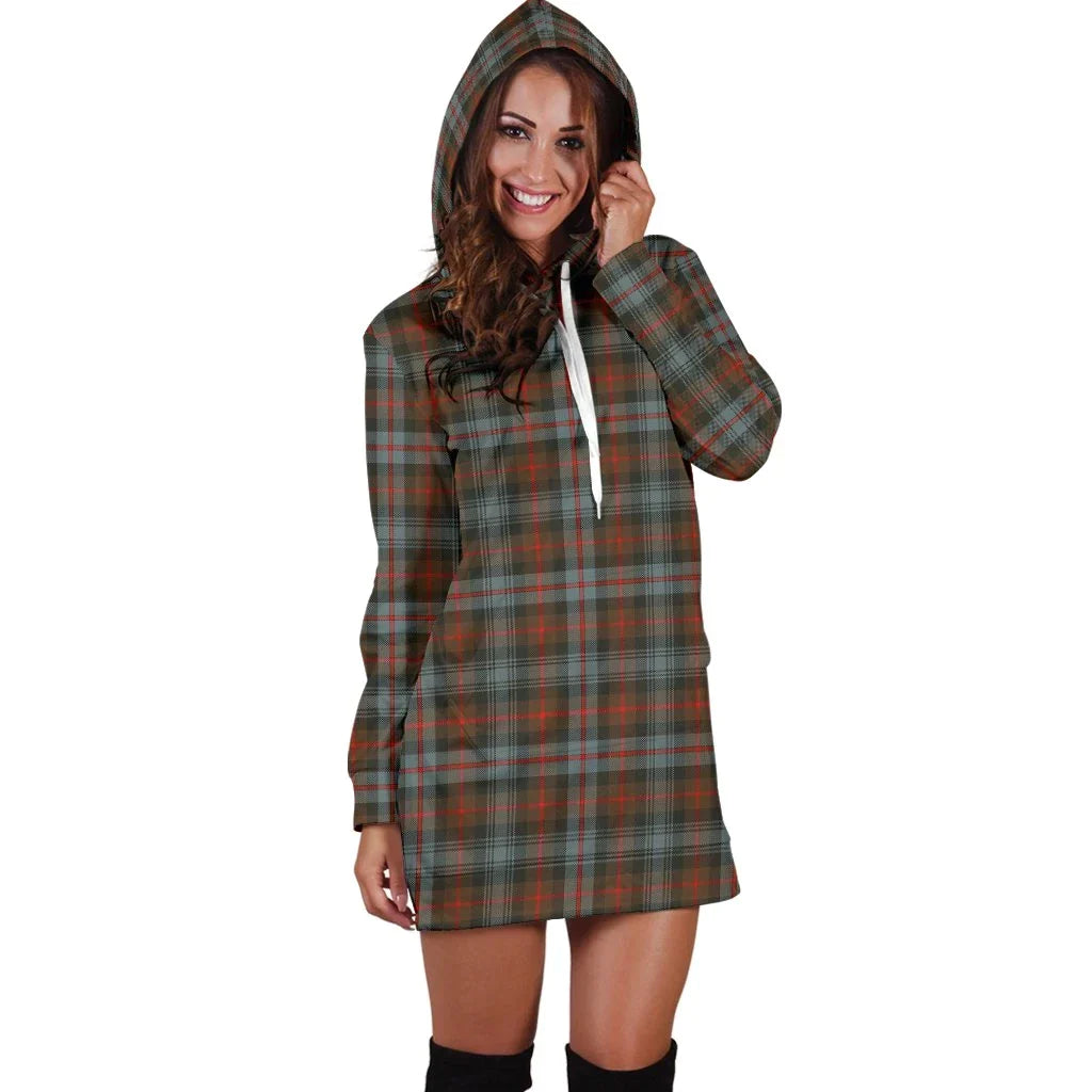 Murray of Atholl Weathered Tartan Plaid Hoodie Dress