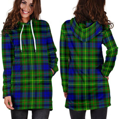 Rollo Modern Tartan Plaid Hoodie Dress