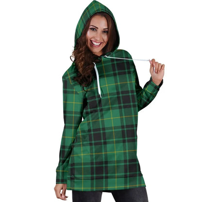 MacArthur Ancient Tartan Plaid Hoodie Dress