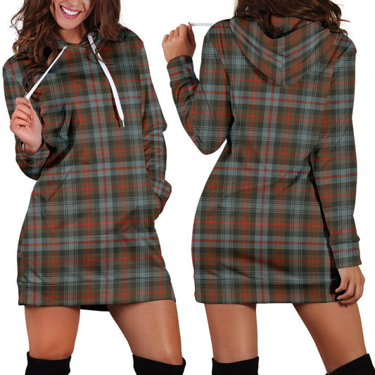 Murray of Atholl Weathered Tartan Plaid Hoodie Dress