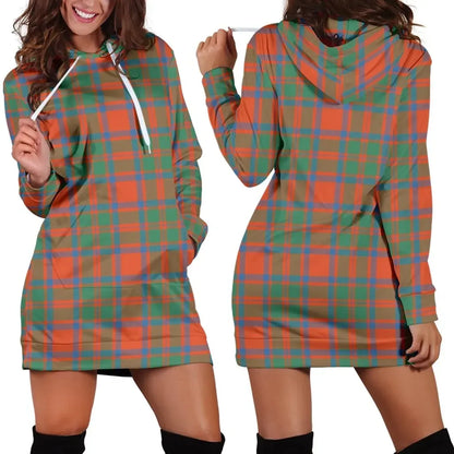 MacKintosh Ancient Tartan Plaid Hoodie Dress