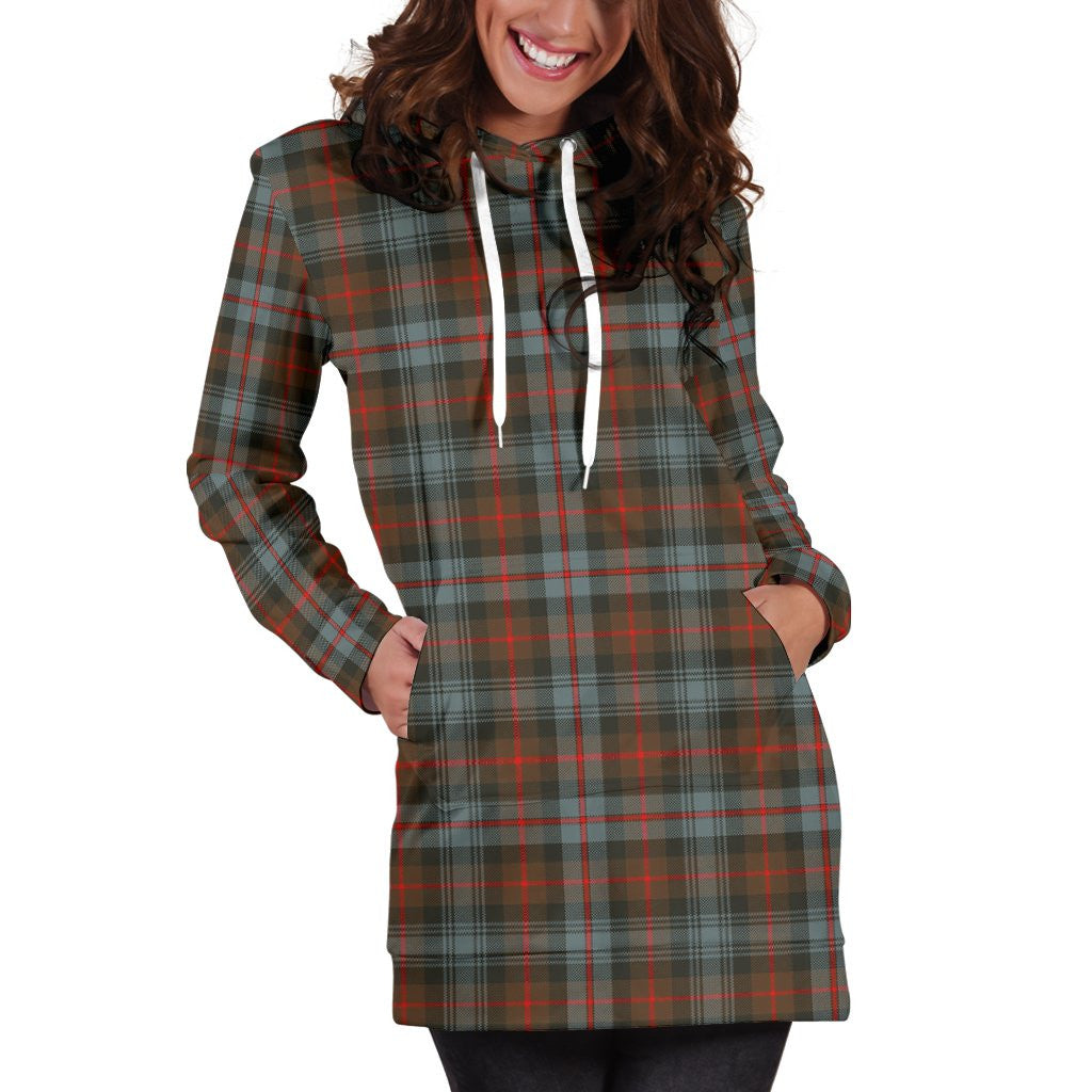 Murray of Atholl Weathered Tartan Plaid Hoodie Dress