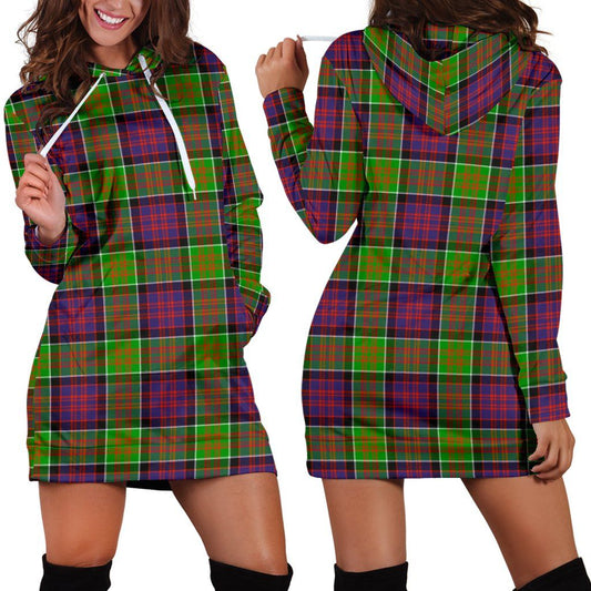 MacDonald of Clanranald Tartan Plaid Hoodie Dress