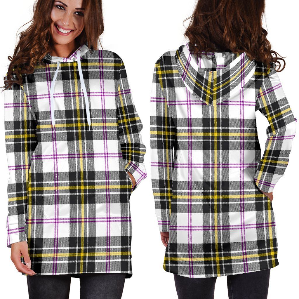 MacPherson Dress Modern Tartan Plaid Hoodie Dress