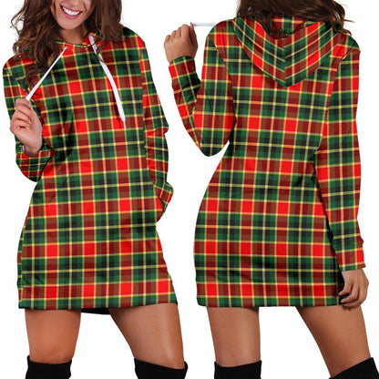 MacLachlan Hunting Modern Tartan Plaid Hoodie Dress