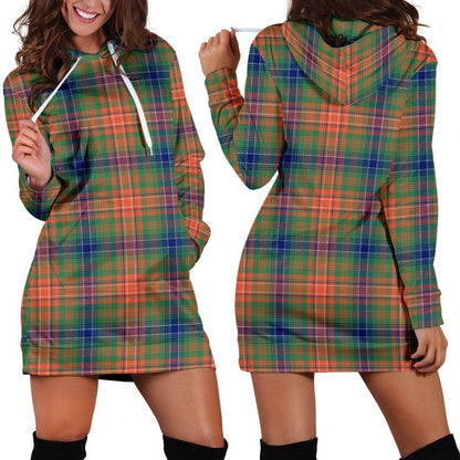 Wilson Ancient Tartan Plaid Hoodie Dress