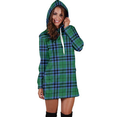 Keith Ancient Tartan Plaid Hoodie Dress