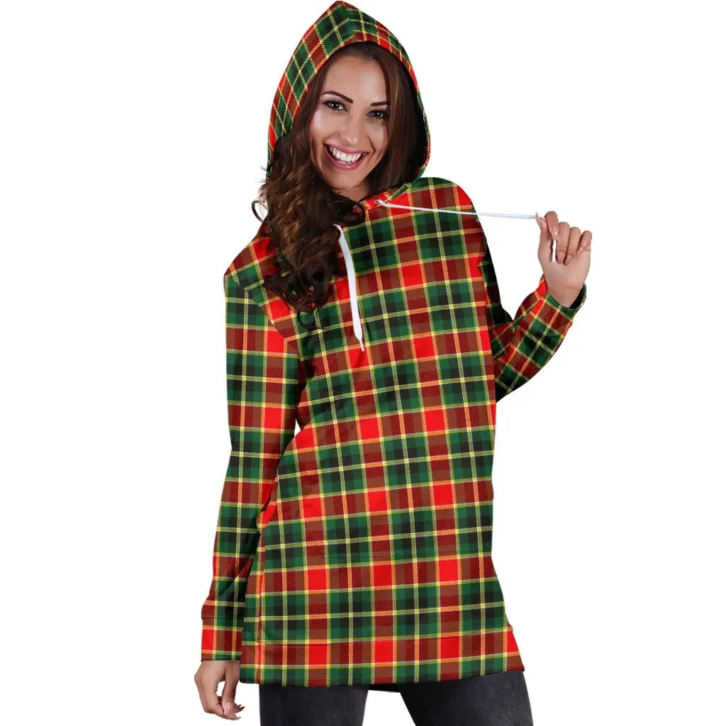 MacLachlan Hunting Modern Tartan Plaid Hoodie Dress