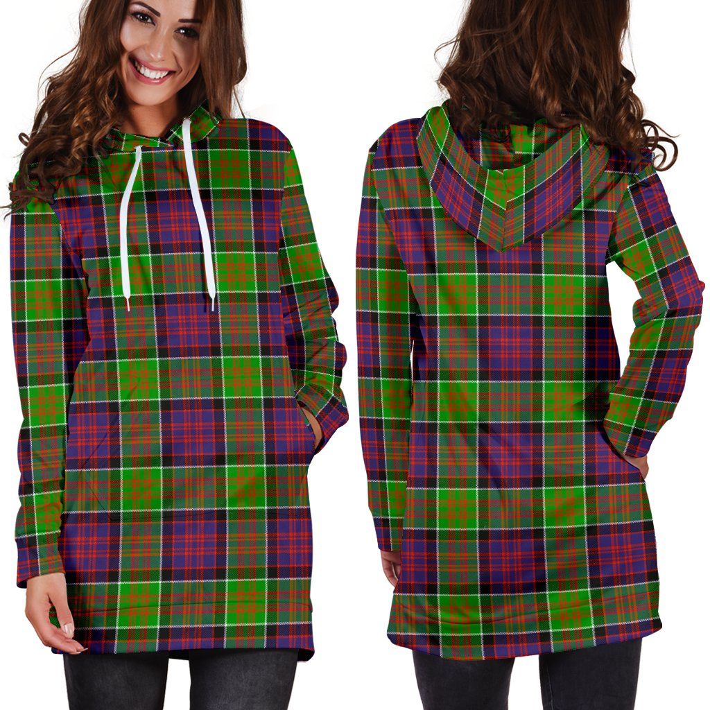 MacDonald of Clanranald Tartan Plaid Hoodie Dress