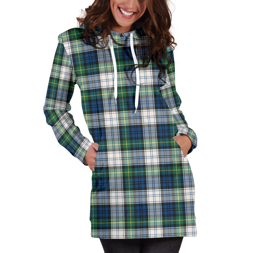 Gordon Dress Ancient Tartan Plaid Hoodie Dress